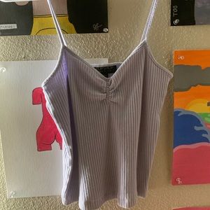 top shop periwinkle tank top